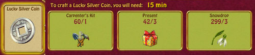 Silver coin recipe