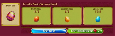 Exotic eggs