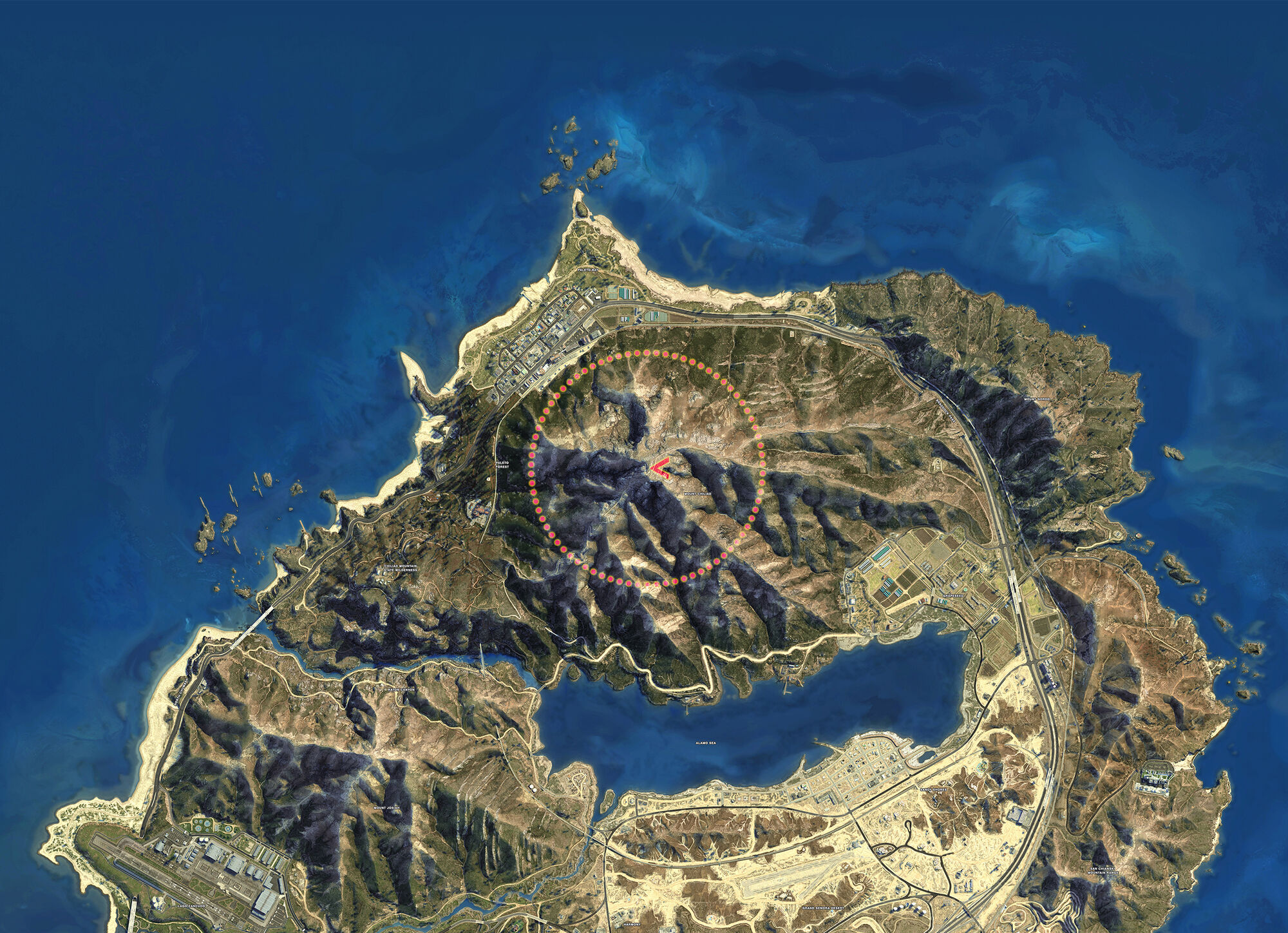 Chiliad mountain gta 5 фото 60