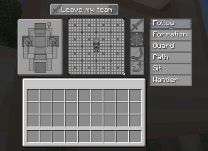 Mecha Golem GUI
