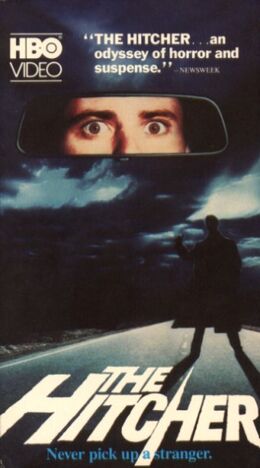 Hitcher 1986 hbo vhs front