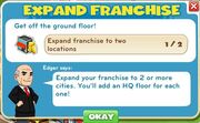 Expand Franchise goals