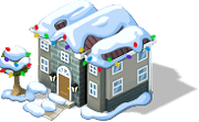 Modern Chateau snow
