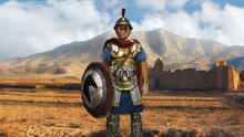 Bactrian scene