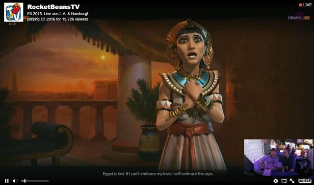 File:Civilization VI Cleopatra screenshot from RocketBeansTV stream.jpg