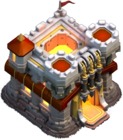 Resultado de imagen de clash of clans town hall png