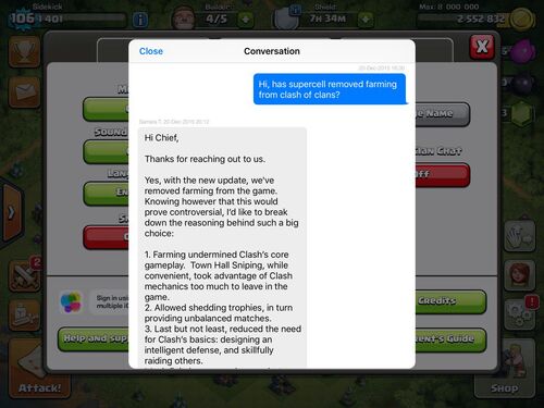 Supercell hasst Farmer