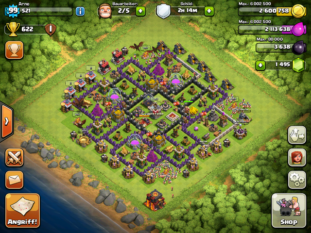 Datei:CoC Arne Level 99 (RH LV 10 Layout).png