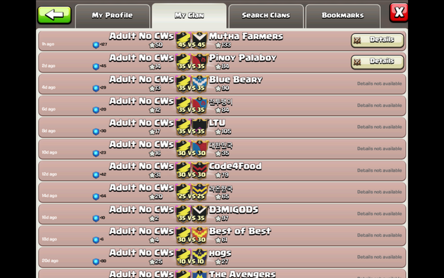 File:ADULT NO CWs WAR LOG VS MUTHA FARMERS WAR RESULTS.png