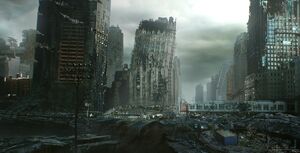 Destroyed City
