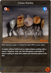 111 Close Ranks