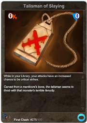 275 Talisman of Slaying