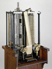 Analytical engine punched card