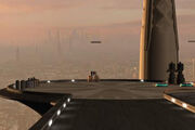 The Temple Landing Pad
