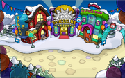 Puffle Party Town
