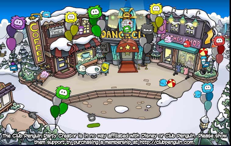 Custom Club Penguin Rooms Custom Club Penguin Rooms