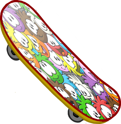 File:Puffle Skateboard.png