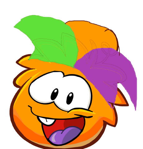 File:Orange Yoshi puffle.png