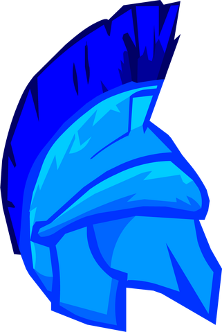 File:Blue Roman Helmet.png