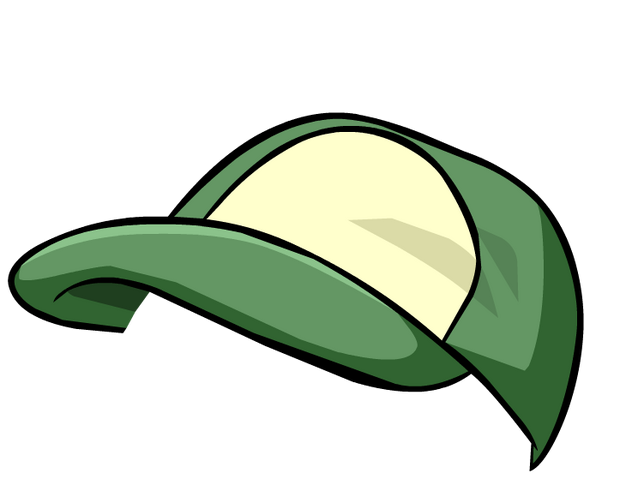 File:Green Baseball Cap4.png