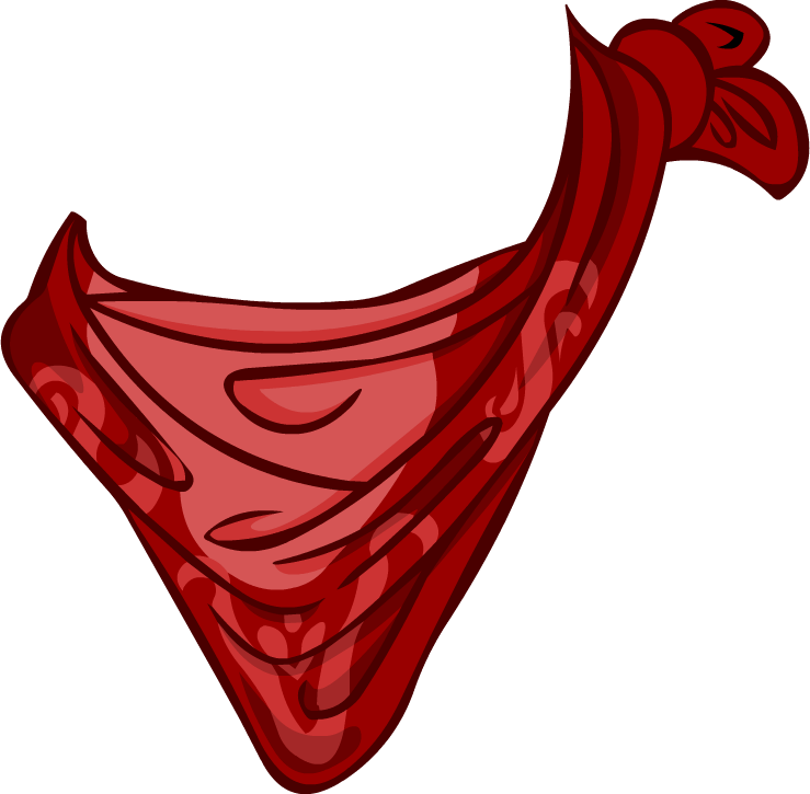 Image - Red Bandana cutout.PNG | Club Penguin Wiki | FANDOM powered by