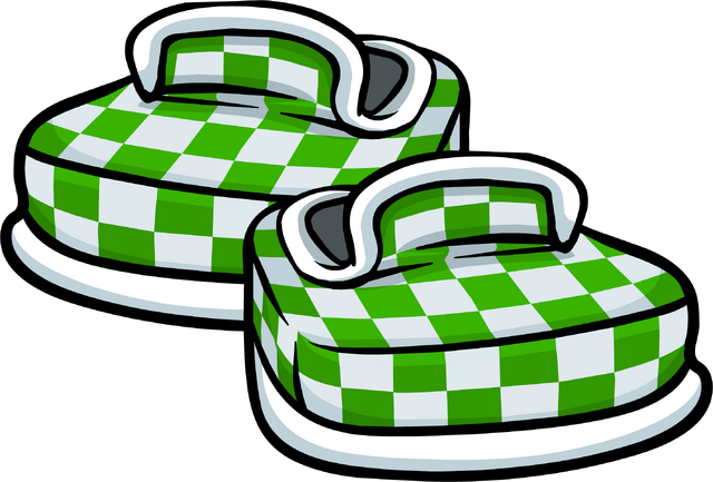 File:Green Checkered Shoes.png