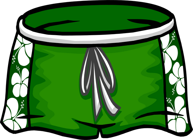 File:Green Hawaiian Shorts.png