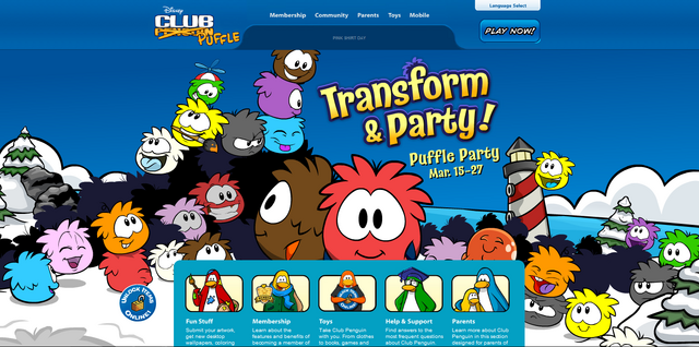 File:Hoempage screen for Puffle Party.png
