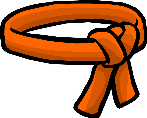 File:Orange Ninja Belt icon.png
