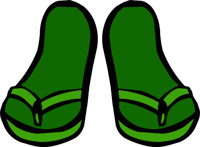 File:GreenSandals.png