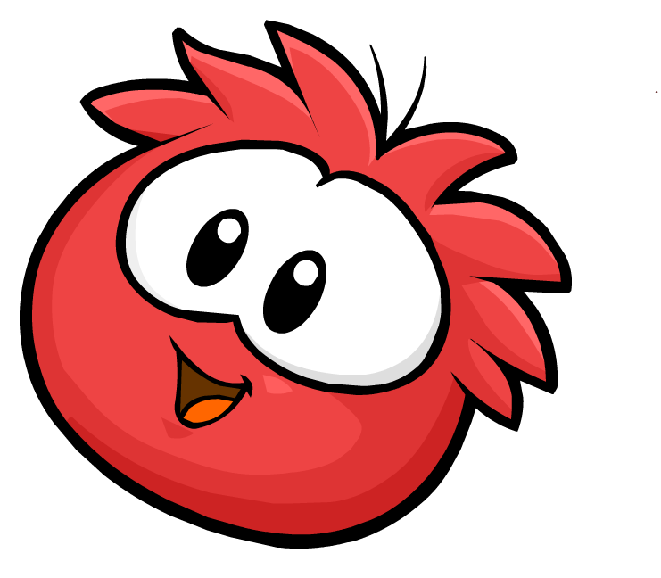 club penguin red puffle plush