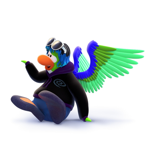 File:Penguin With Wings.png