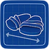 Blueprint Sandy Sandals icon