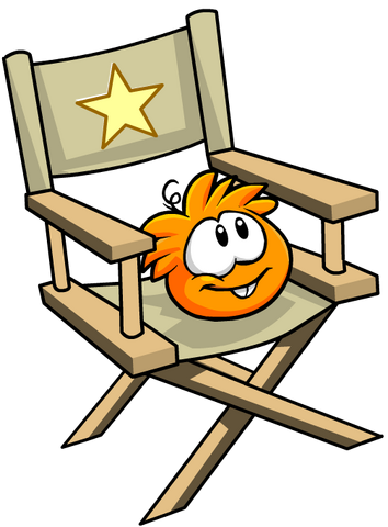 File:Orange PuffleChair.png