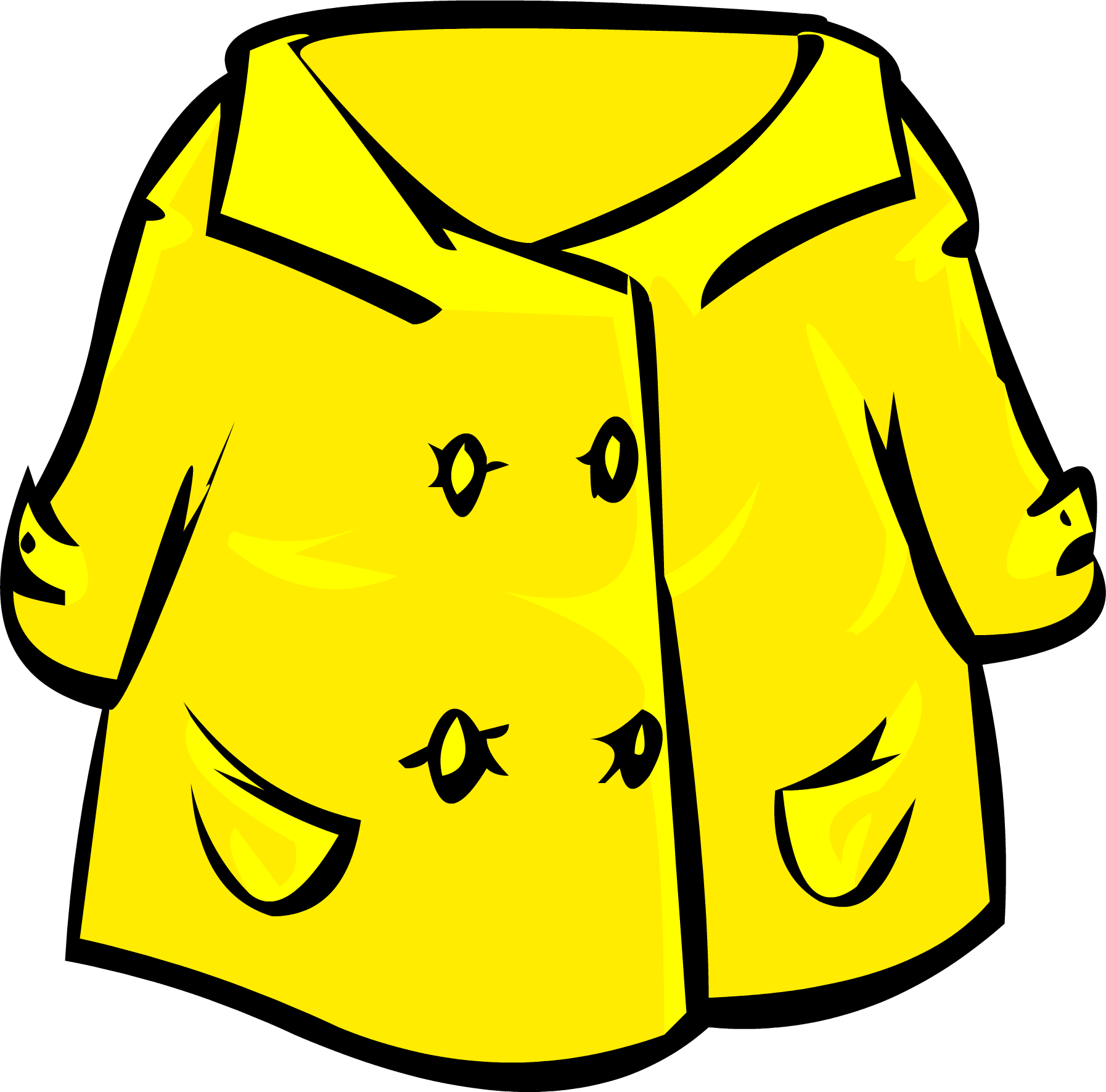 Image - YellowRaincoatOld.png | Club Penguin Wiki | FANDOM powered by Wikia