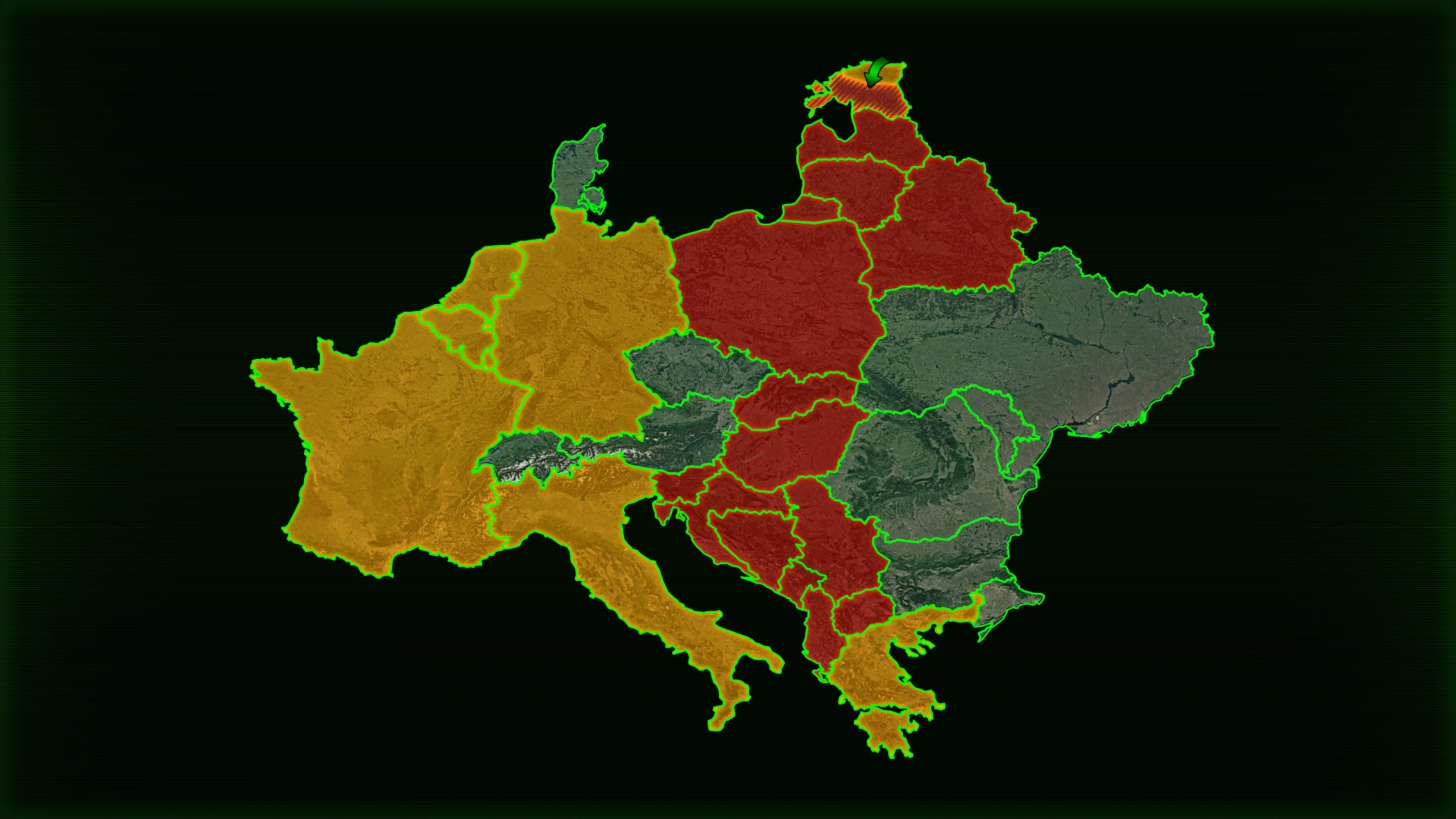 Tiberium wars карта мира