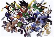 Teen titans tas