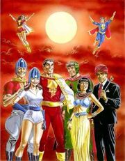 Marvel family shazam squadron