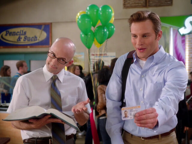 File:3x13-Dean Pelton introduces Subway.jpg