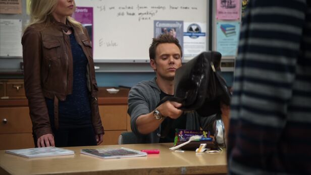 File:Jeff dumps Shirley's bag.jpg