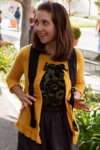 File:Home Economics yellow cardigan.jpg