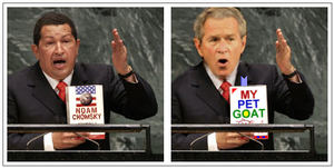 Chavez and Bush