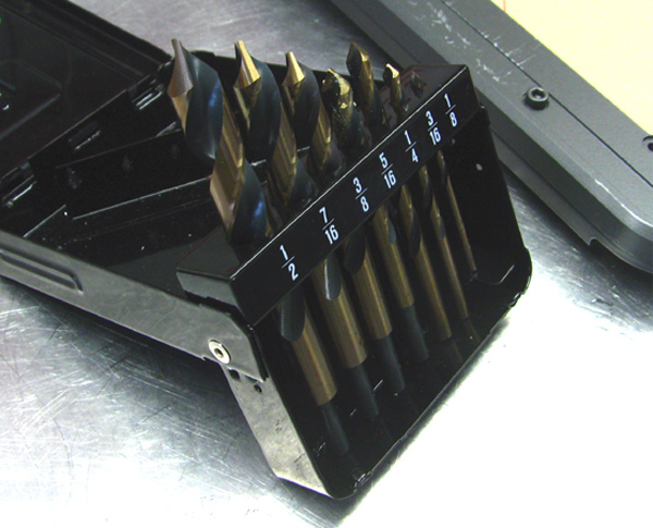 Drill bits plastic acrylic case mod