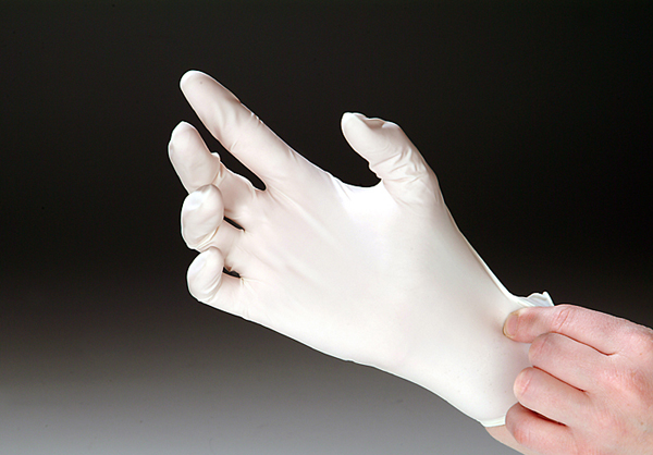Latex Powdered Gloves Large