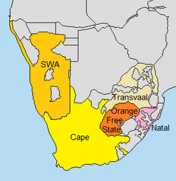 South Africa SWM administrative divisions