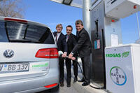 Biogas station germany
