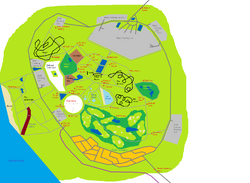 Caribbean Playland map