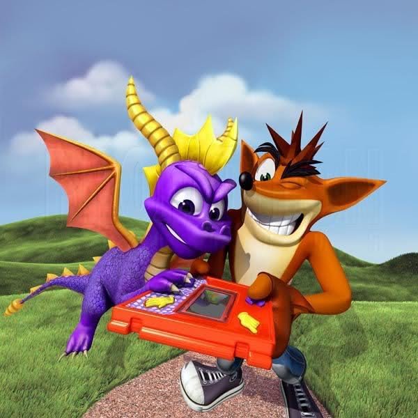 Resultado de imagen de crash bandicoot y spyro