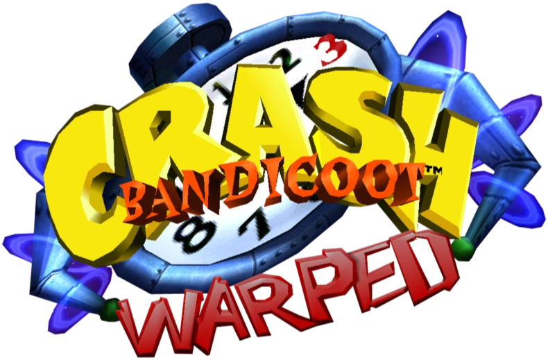 Image Crash Bandicoot 3 Warped Logo.png Bandipedia FANDOM powered