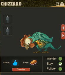 Creativerse chizzard pet eating92